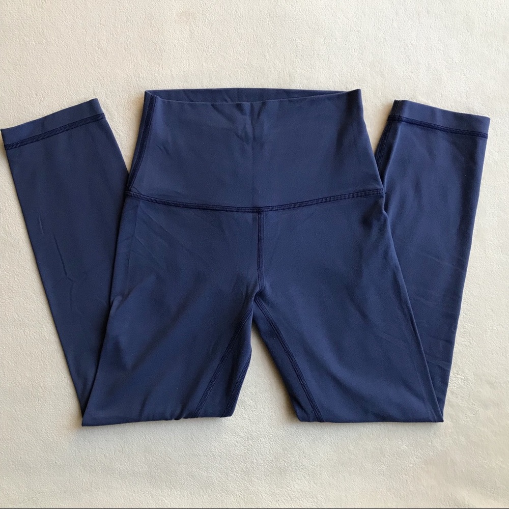 Lululemon Align Crop 21” Gatsby Blue - Picture 3 of 8